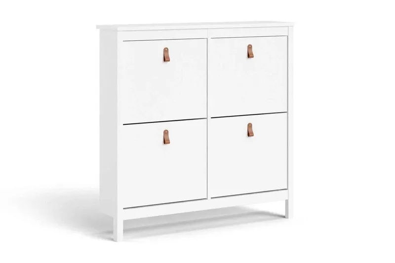 Kenkäkaappi Osterholm 25x102 cm, Valkoinen