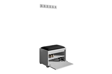 Kenmare Highboard Black/White - Säilytys - Kaappi - Säilytyskaappi
