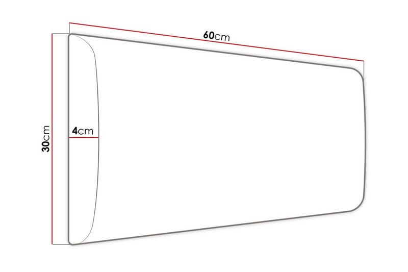 Kenmare Highboard Black/White - Säilytys - Kaappi - Säilytyskaappi