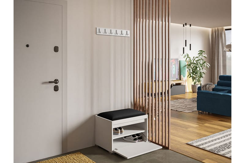 Kenmare Highboard Black/White - Säilytys - Kaappi - Säilytyskaappi