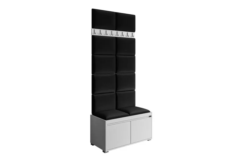 Kenmare Highboard Grey/Black, undefined
