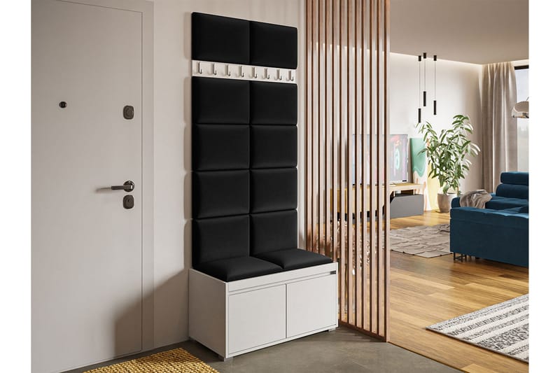 Kenmare Highboard Grey/Black - Säilytys - Kaappi - Säilytyskaappi