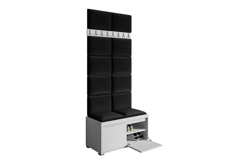 Kenmare Highboard Grey/Black - Säilytys - Kaappi - Säilytyskaappi