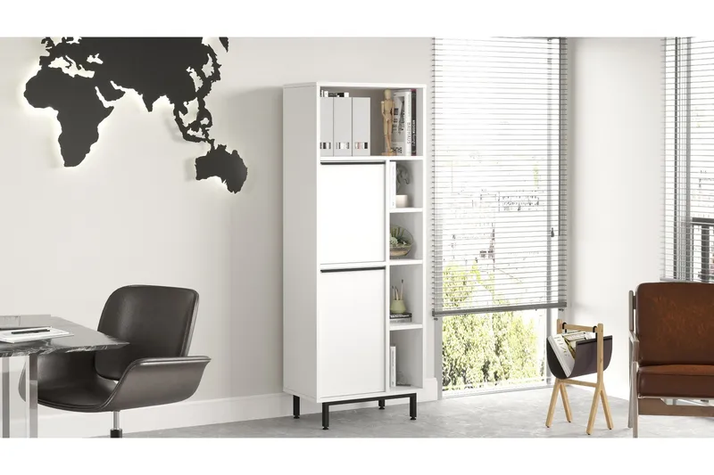 Korkea kaappi Liyakat, Valkoinen