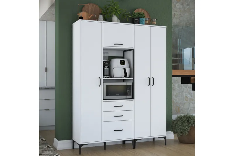 Korkea kaappi Manorma, Valkoinen