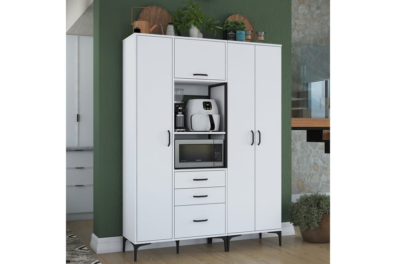 Korkea kaappi Manorma, Valkoinen