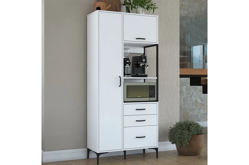 Korkea kaappi Manorma, Valkoinen