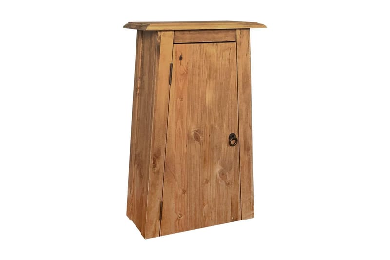 Kylpyhuoneen seinäkaappi kierrätetty mänty 42x23x70 cm - Ruskea - Säilytys - Kaappi - Säilytyskaappi