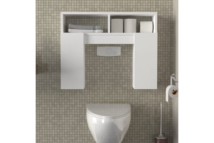 Kylpyhuonekaappi Doerhoff 76 cm - Valkoinen - Säilytyskaappi
