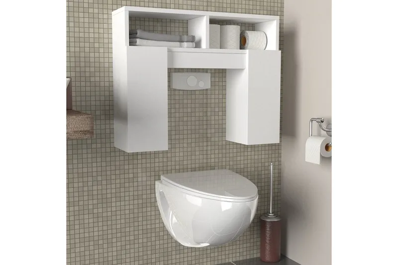 Kylpyhuonekaappi Doerhoff 76 cm, Valkoinen