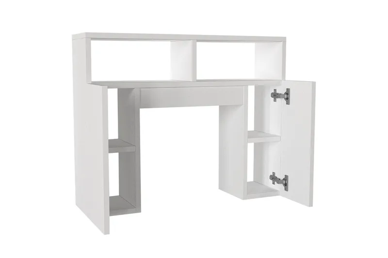 Kylpyhuonekaappi Doerhoff 76 cm - Valkoinen - Talo & remontointi - Keittiö & kylpyhuone - Kylpyhuone - Kylpyhuonekalusteet - Kylpyhuonekaapit