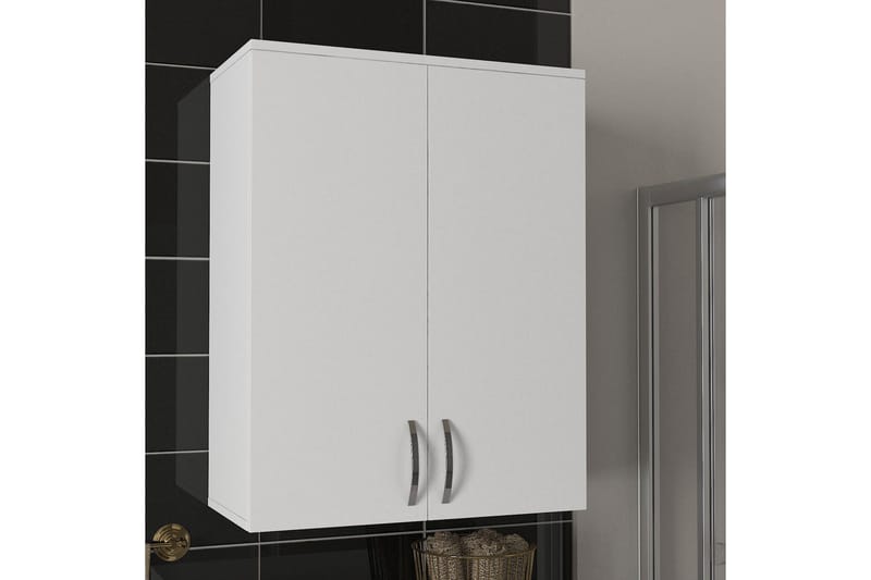 Kylpyhuonekaappi Goughnour 70 cm, Valkoinen