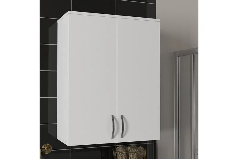 Kylpyhuonekaappi Goughnour 70 cm, Valkoinen