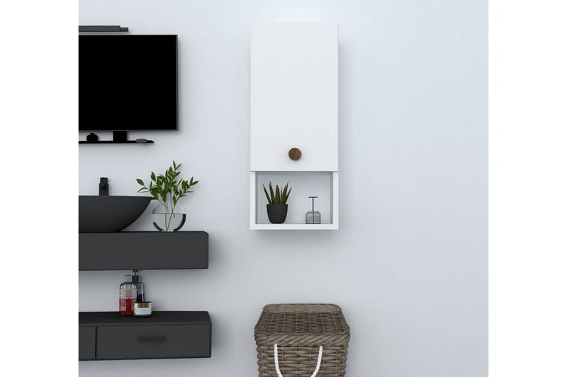 Kylpyhuonekaappi Vention 71 cm - Valkoinen - Talo & remontointi - Keittiö & kylpyhuone - Kylpyhuone - Kylpyhuonekalusteet - Kylpyhuonekaapit