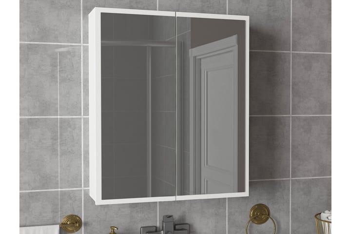 Kylpyhuonekaappi Woodshutts 60 cm - Valkoinen - Säilytyskaappi