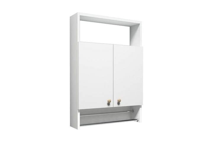 Kylpyhuonekaappi Penpethy 60 cm - Valkoinen - Säilytyskaappi