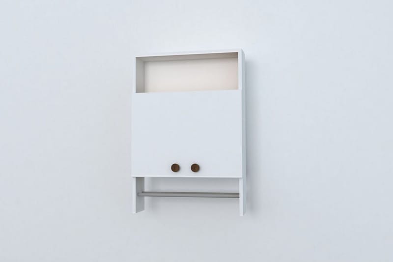 Kylpyhuonekaappi Penpethy 60 cm - Valkoinen - Säilytys - Kaappi - Säilytyskaappi