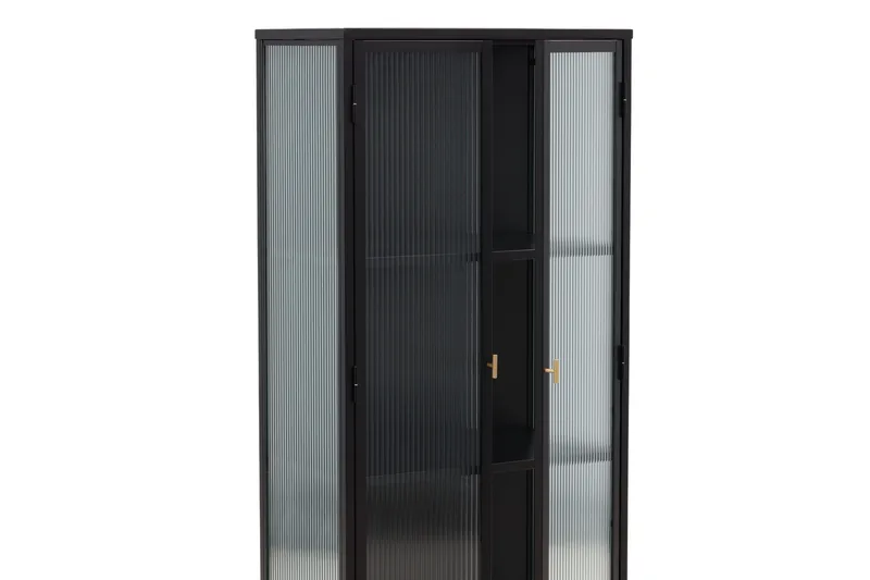 Lipasto Garis 70x40x160 cm - Musta - Säilytys - Kaappi - Säilytyskaappi