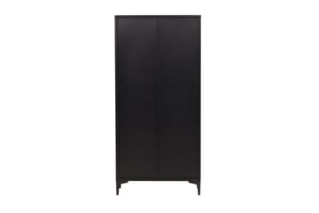 Lipasto Piring 90x40x190 cm - Musta - Säilytys - Kaappi - S äilytyskaappi