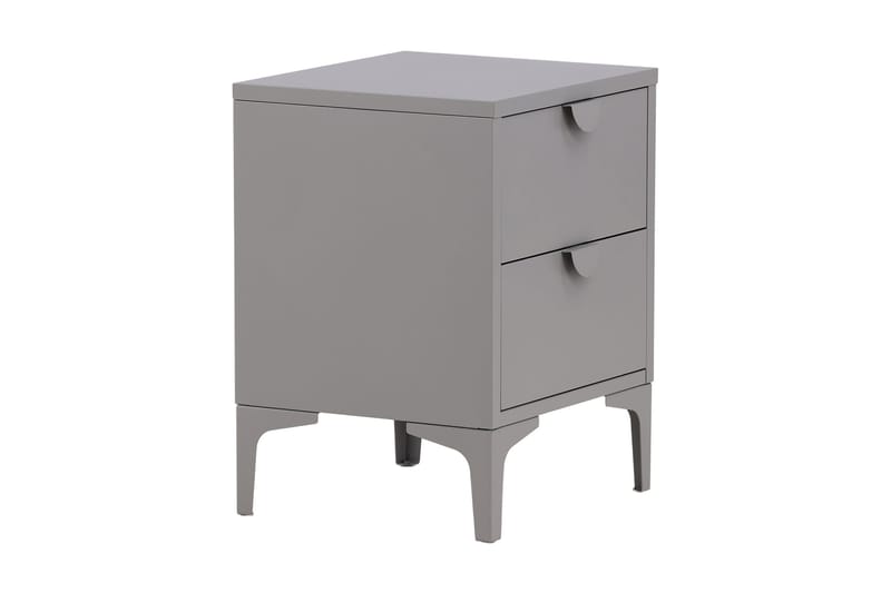 Lipasto Piring kahdella laatikolla 45x40x52 cm, Vaaleanharmaa