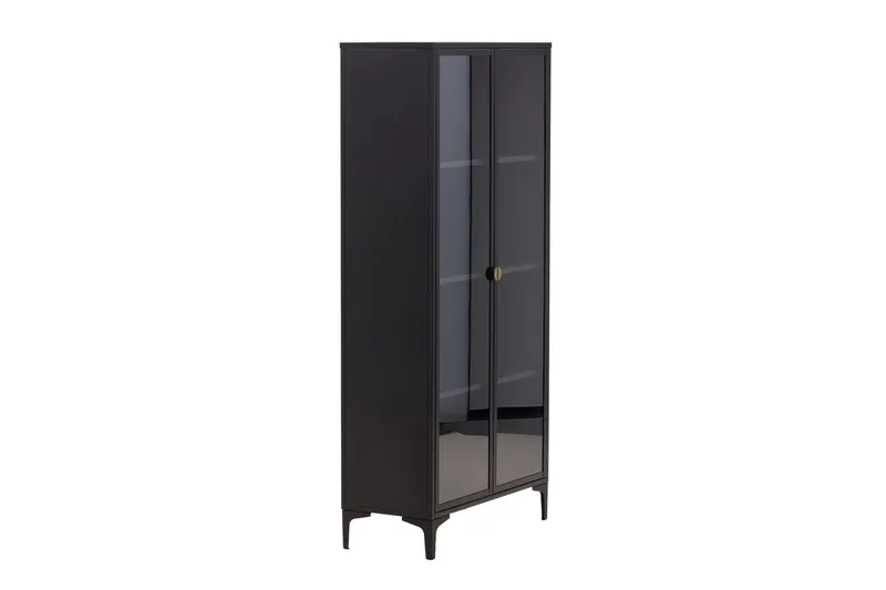 Lipasto Piring 90x40x190 cm, Musta
