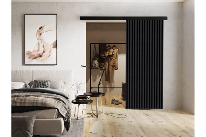 Liukuovi Clonmore - Musta - Talo & remontointi - Rakentaminen - Ovet - Liukuovi