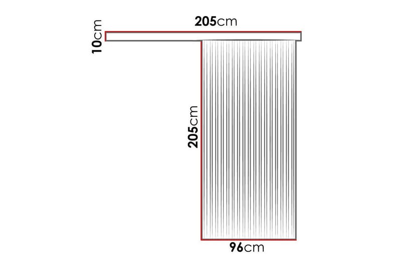 Liukuovi Clonmore - Musta - Talo & remontointi - Rakentaminen - Ovet - Liukuovi