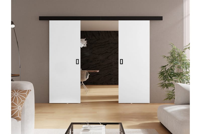 Liukuovi Clonmore - Valkoinen - Talo & remontointi - Rakentaminen - Ovet - Liukuovi