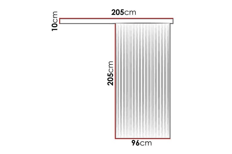 Liukuovi Clonmore - Valkoinen - Talo & remontointi - Rakentaminen - Ovet - Liukuovi