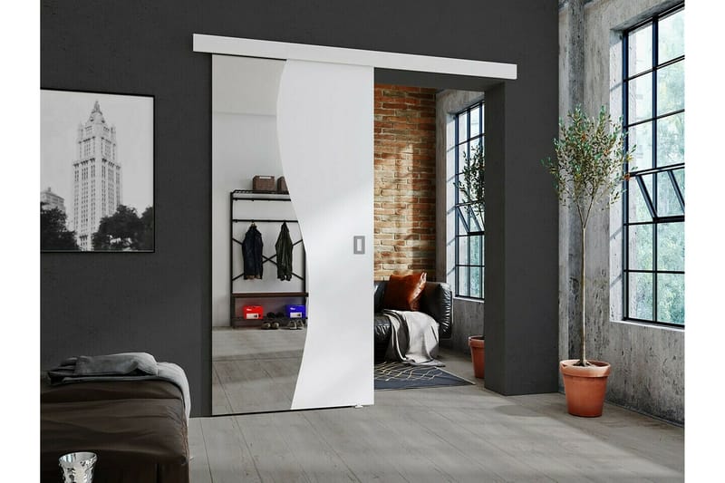 Liukuovi Clonmore - Valkoinen - Talo & remontointi - Rakentaminen - Ovet - Liukuovi