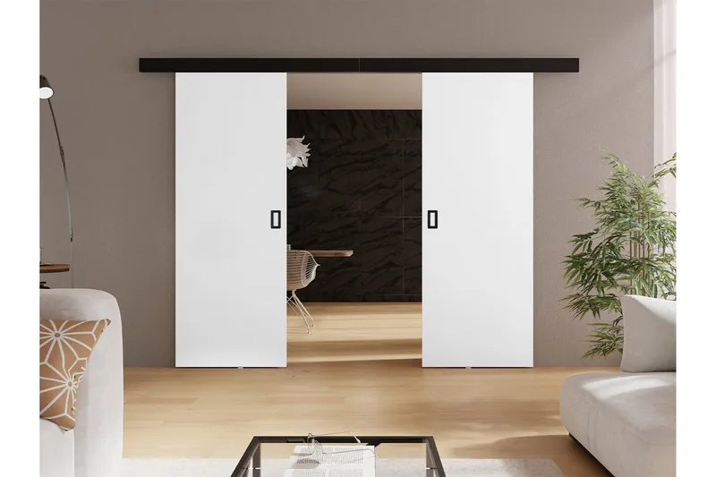 Liukuovi Clonmore - Valkoinen - Talo & remontointi - Rakentaminen - Ovet - Liukuovi