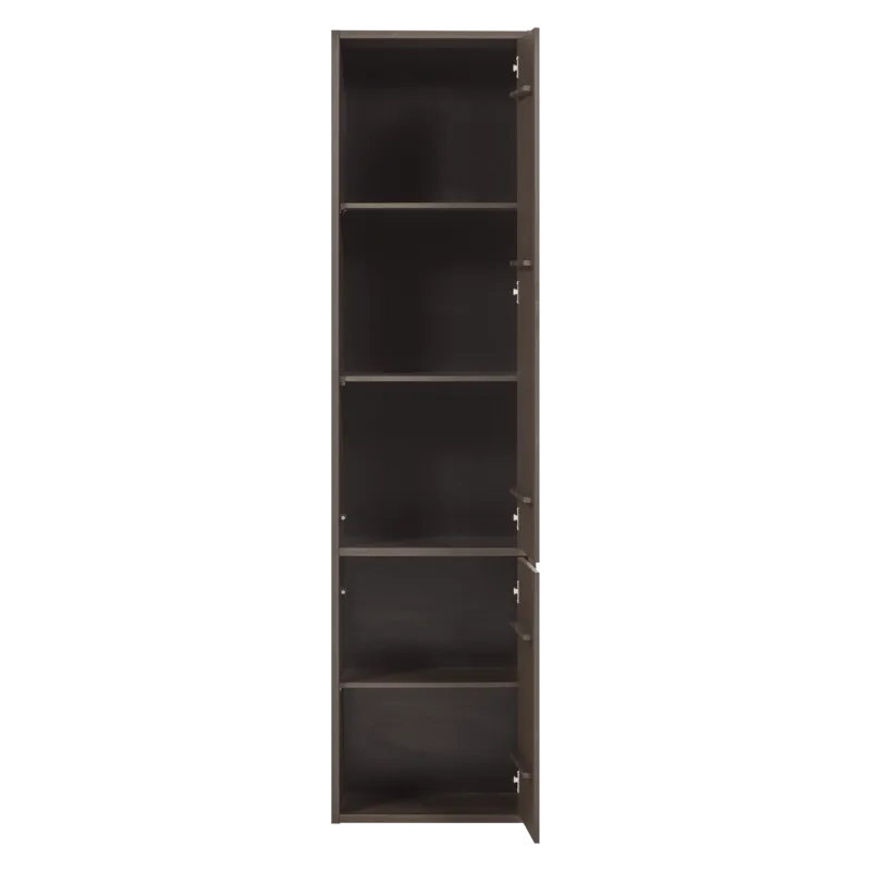 Säilytyskaappi Meggy 215 cm - Keskiruskea - Säilytys - Kaappi - Säilytyskaappi