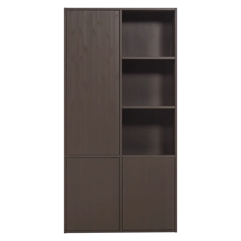 Säilytyskaappi Meggy 215 cm, Keskiruskea