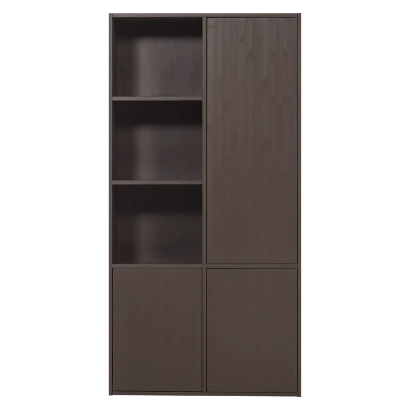 Säilytyskaappi Meggy 215 cm - Keskiruskea - Säilytys - Kaappi - Säilytyskaappi