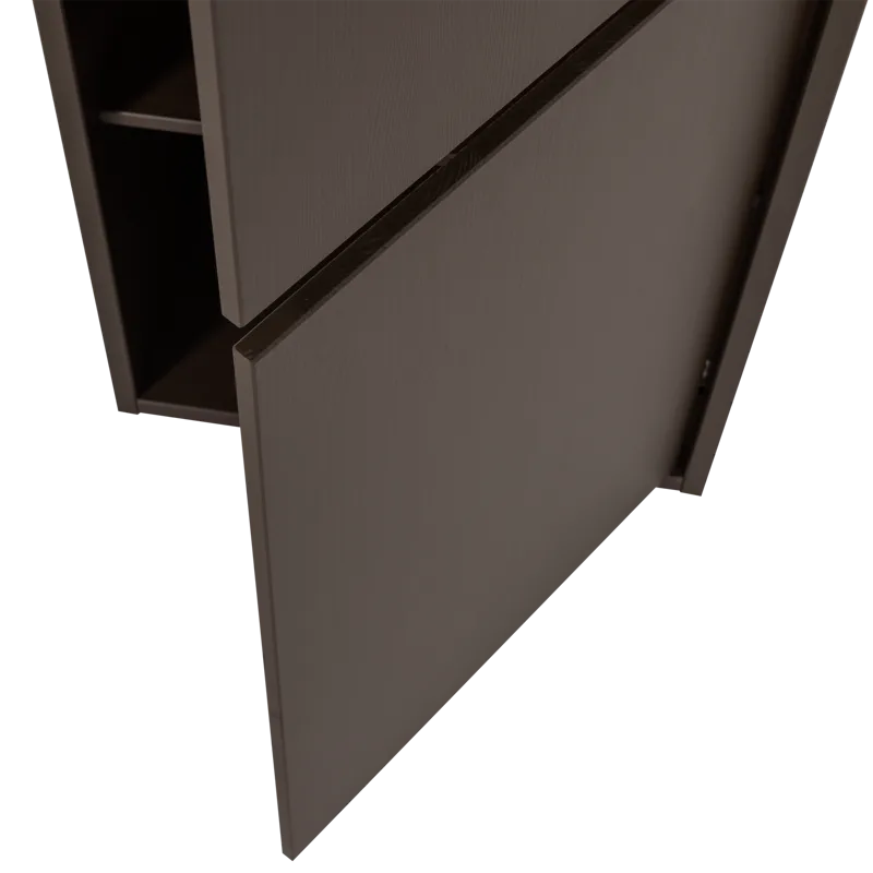 Säilytyskaappi Meggy 215 cm - Keskiruskea - Säilytys - Kaappi - Säilytyskaappi