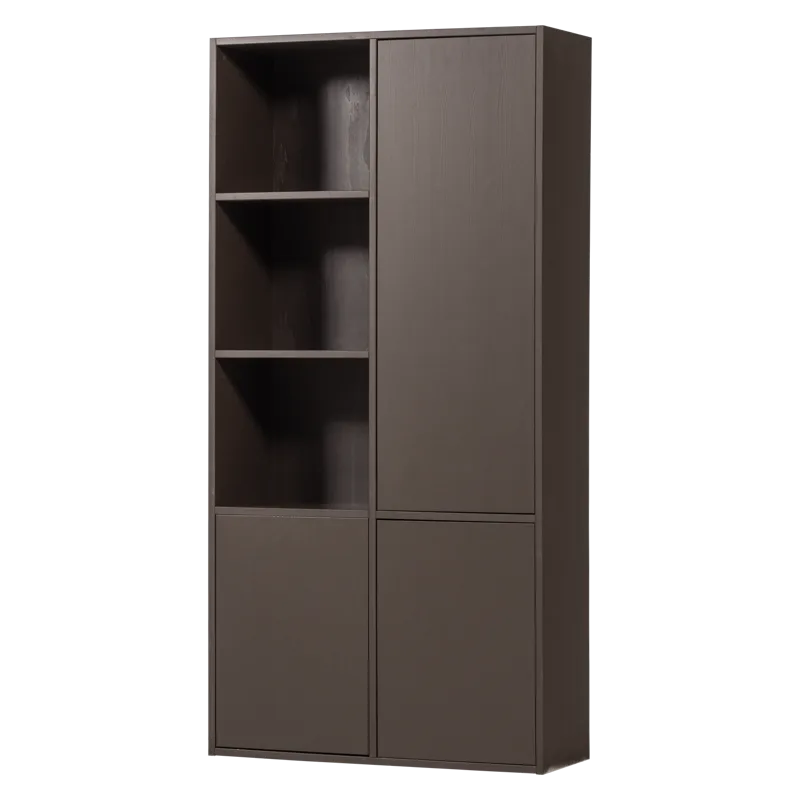 Säilytyskaappi Meggy 215 cm - Keskiruskea - Säilytys - Kaappi - Säilytyskaappi