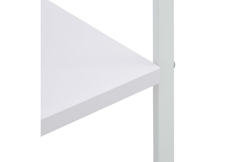 Mikroaaltouunikaappi valkoinen 60x39,6x123 cm lastulevy - Säilytys - Kaappi - Säilytyskaappi