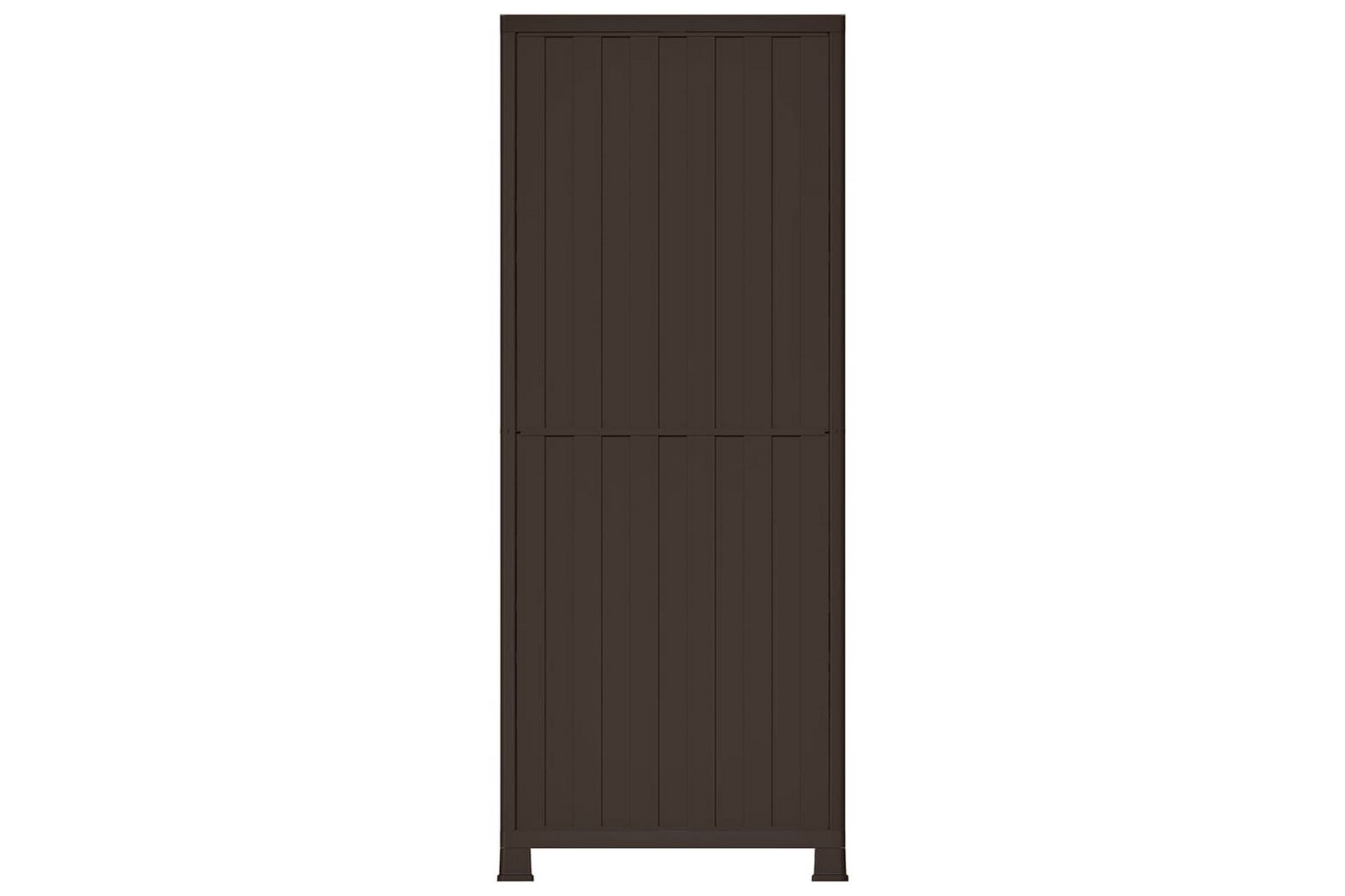 Muovikaappi 68x39x171,5 cm - Harmaa - Säilytys - Kaappi - Säilytyskaappi