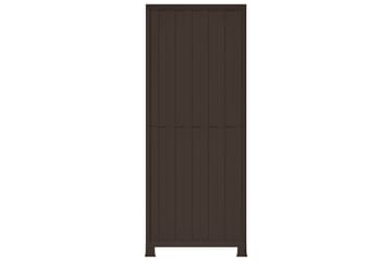 Muovikaappi 68x39x171,5 cm - Harmaa - Säilytys - Kaappi - Säilytyskaappi
