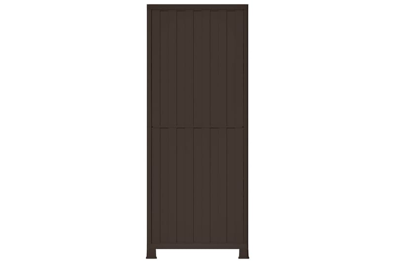 Muovikaappi 68x39x171,5 cm - Harmaa - Säilytys - Kaappi - Säilytyskaappi