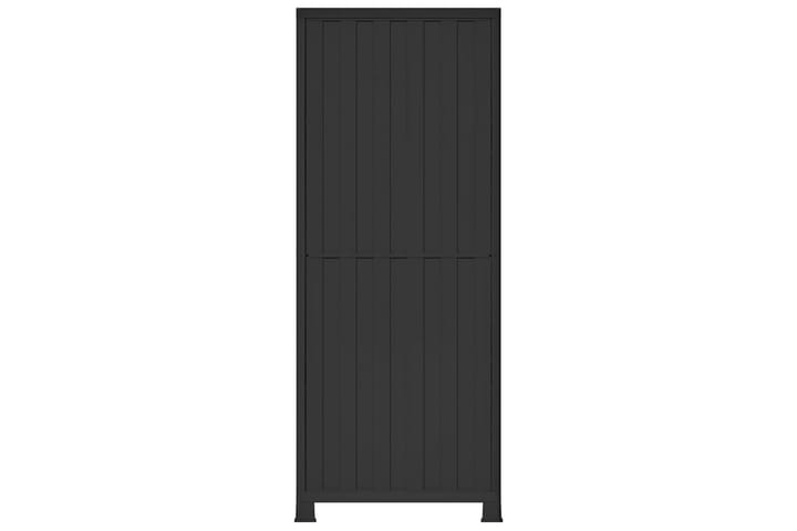 Muovikaappi 68x39x171,5 cm - Harmaa - Pyykkikaappi - Keittiökaappi - Säilytyskaappi