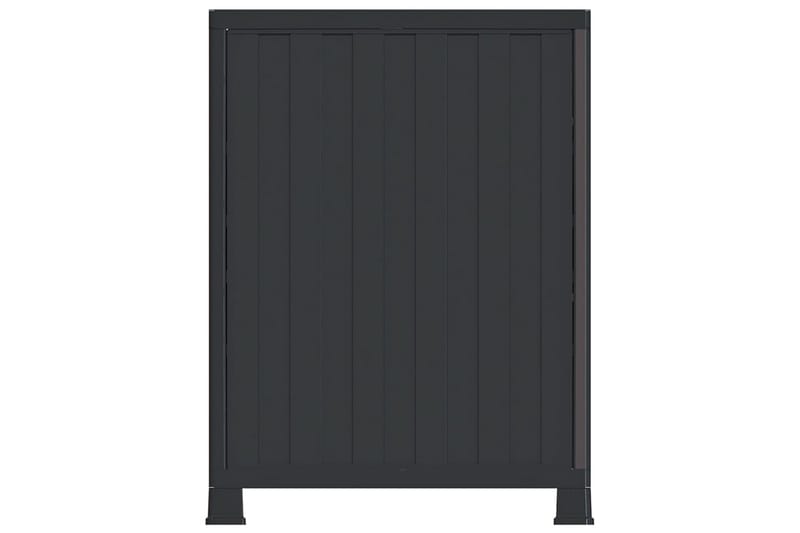 Muovikaappi 68x39x92 cm - Harmaa - Säilytys - Kaappi - Säilytyskaappi