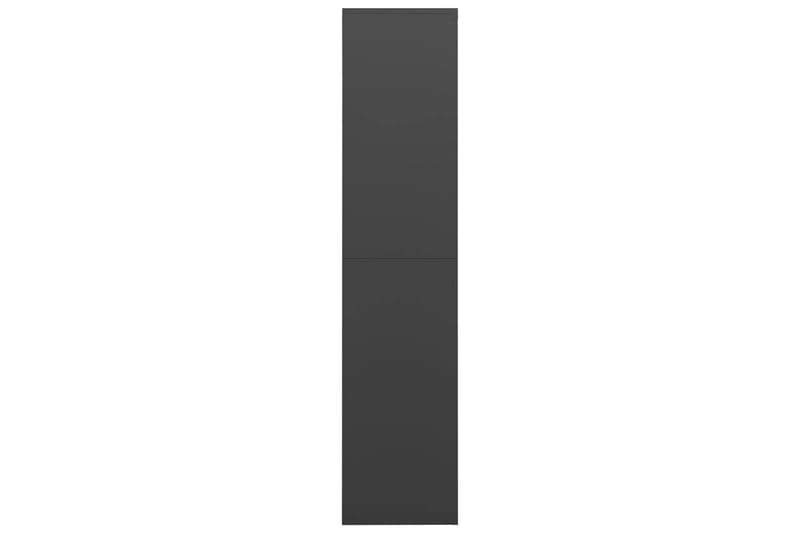 Pukukaappi antrasiitti 90x40x180 cm teräs - Antrasiitti - Säilytys - Kaappi - Säilytyskaappi