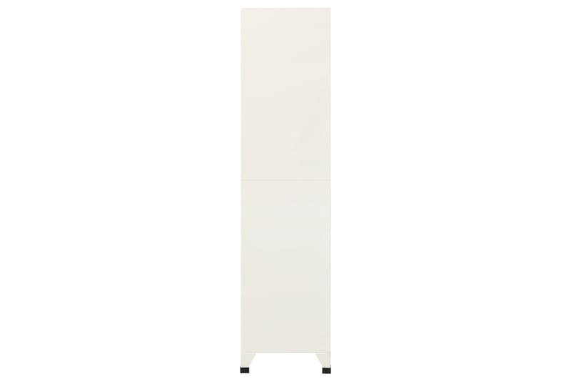 Pukukaappi harmaa ja sininen 90x45x180 cm teräs - Harmaa - Säilytys - Kaappi - Säilytyskaappi