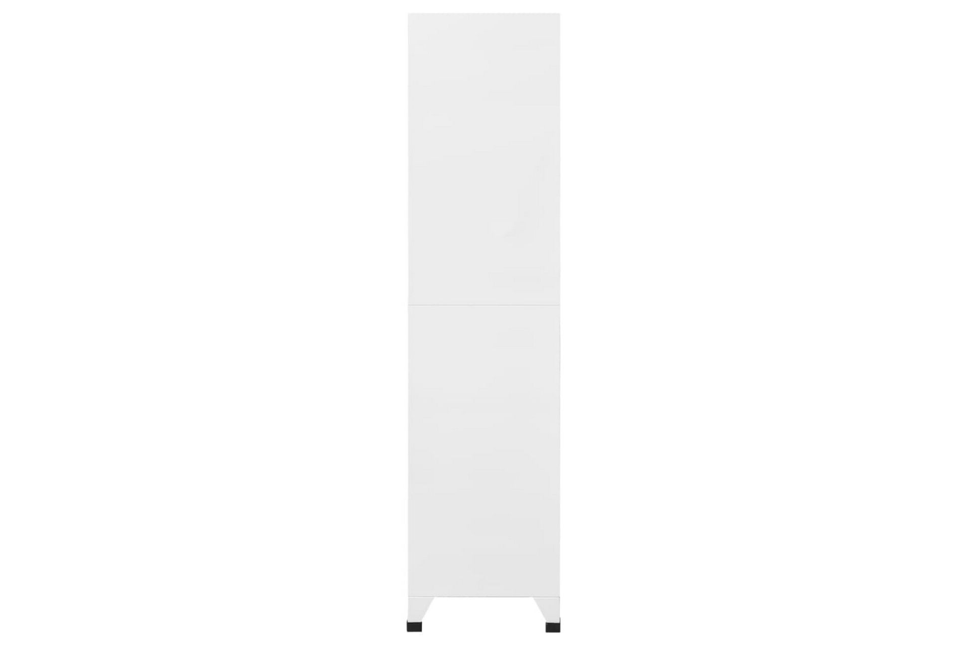 Pukukaappi vaalean- ja tummanharmaa 90x45x180 cm teräs - Harmaa - Säilytys - Kaappi - Säilytyskaappi