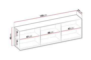 Rathmore highboard-kaappi - Säilytys - Kaappi - Säilytyskaappi