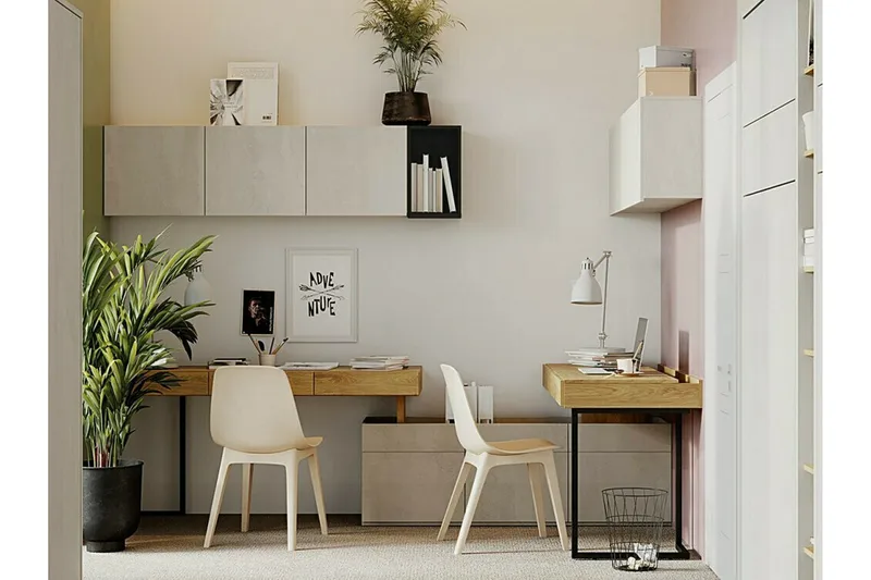 Rathmore Highboard Ljusgrå - Säilytys - Kaappi - Säilytyskaappi