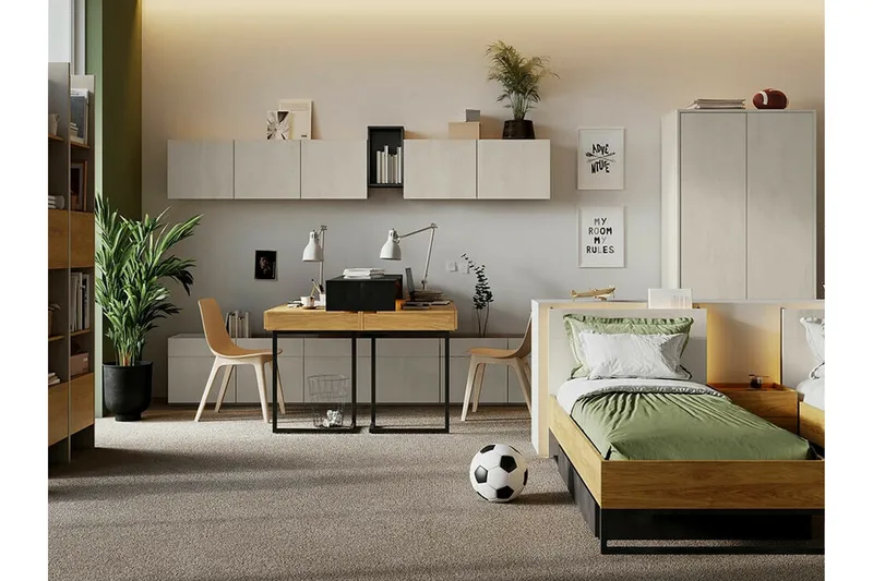 Rathmore Highboard Ljusgrå - Säilytys - Kaappi - Säilytyskaappi