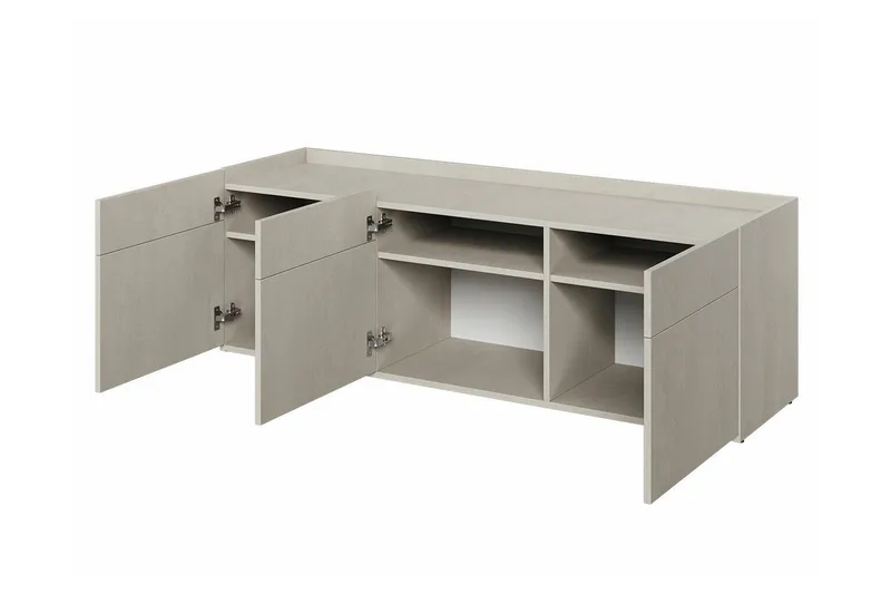 Rathmore Highboard Ljusgrå - Säilytys - Kaappi - Säilytyskaappi