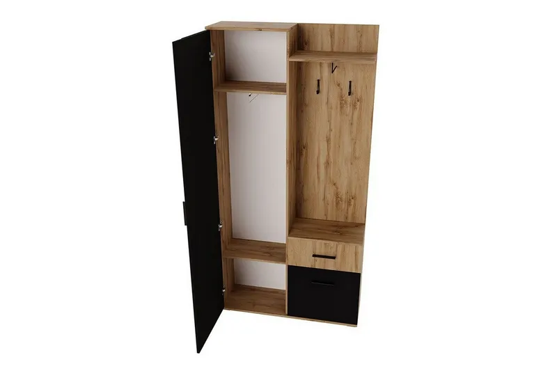 Rosehall Highboard Black - Säilytys - Kaappi - Säilytyskaappi